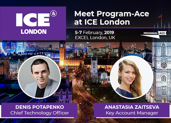 Program-Ace at ICE London  